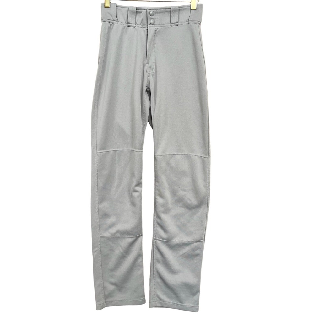 Easton Mako Baseball Softball Pants Adult Small Gray Athletic Pockets Sportswear